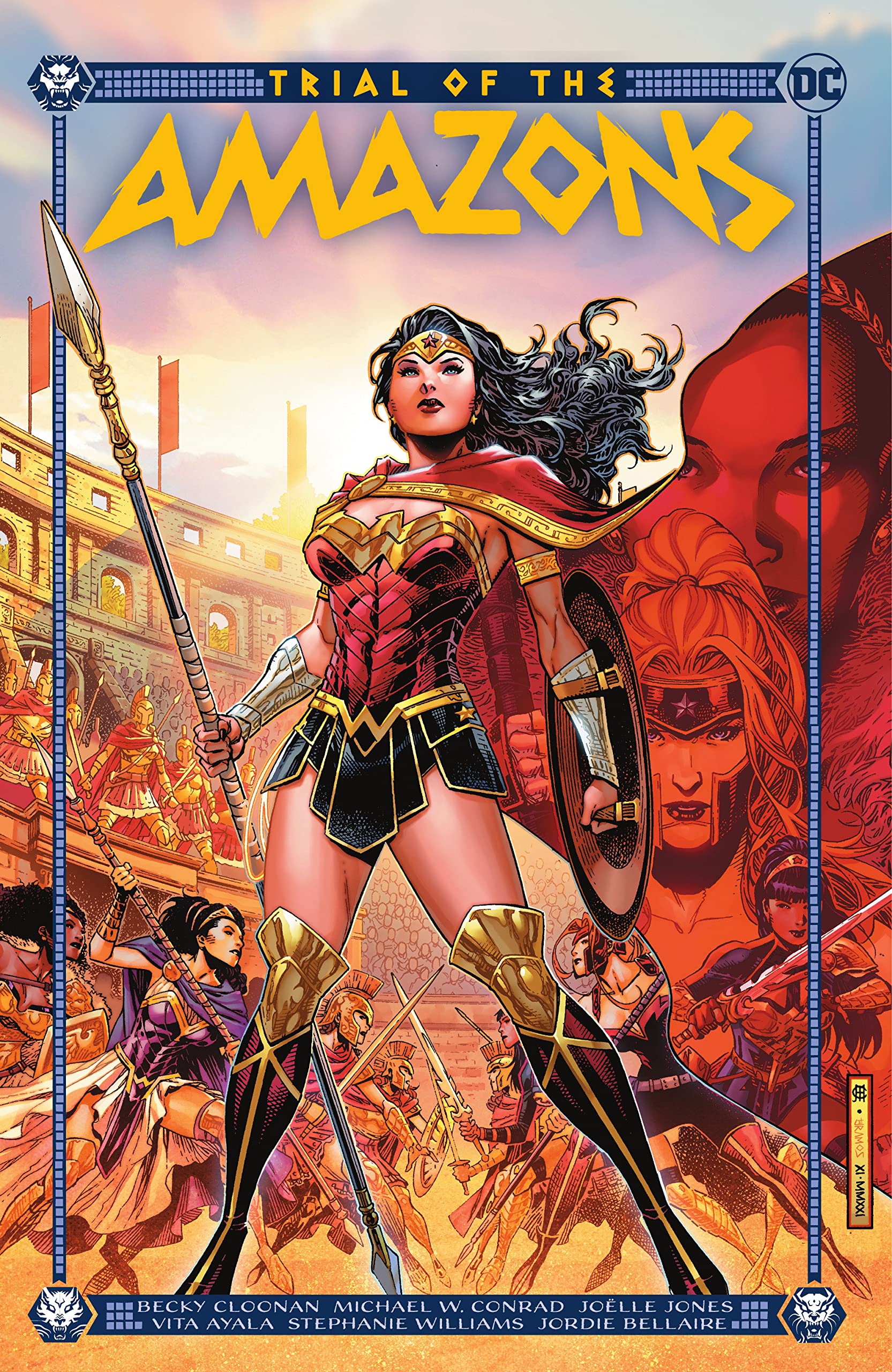 Becky Cloonan, Vita Ayala, Michael Conrad, Stephanie Williams: Trial of the Amazons (Hardcover, 2022, DC Comics)