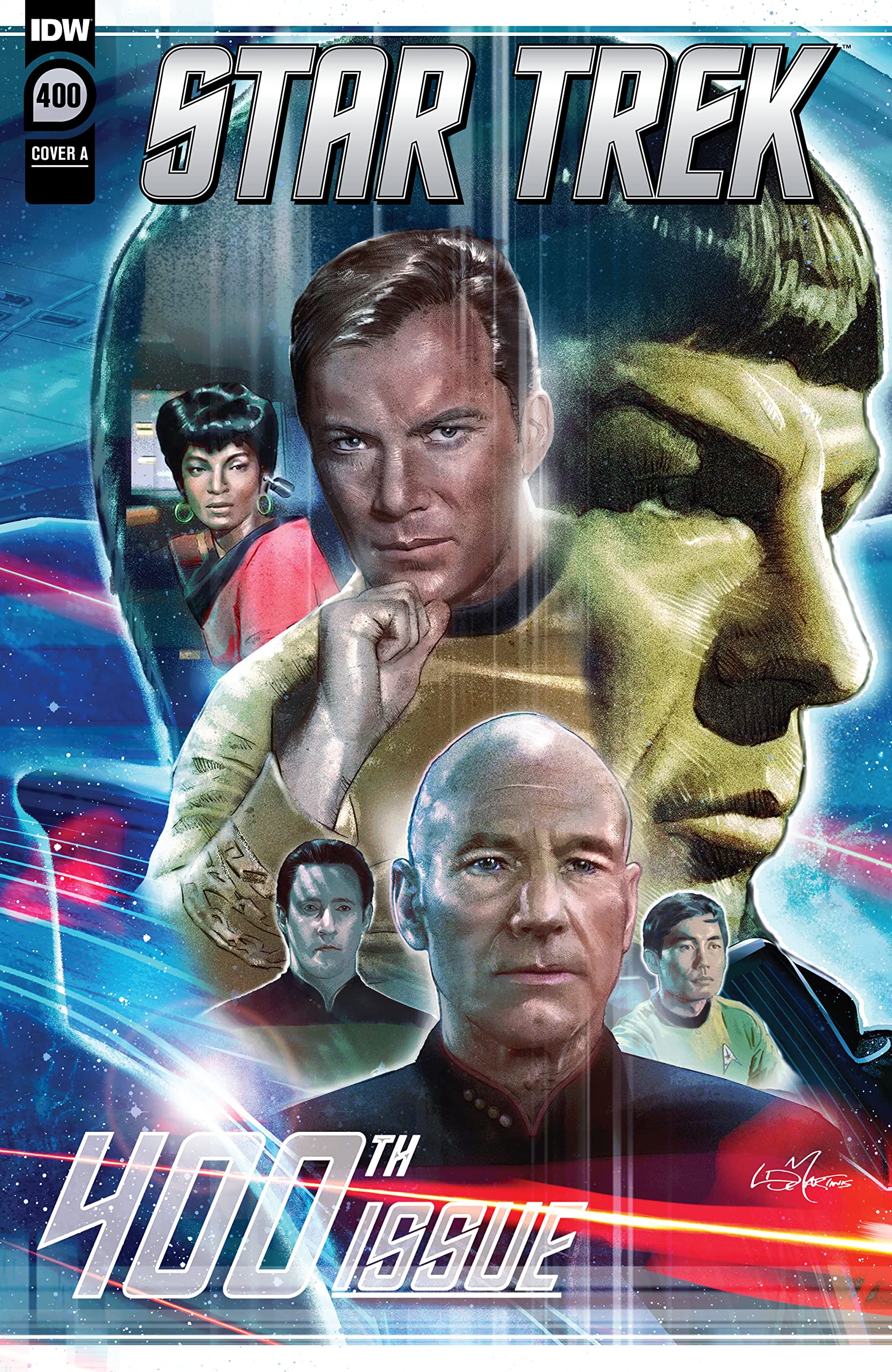 Wil Wheaton, Mike Johnson, Jackson Lanzing, Collin Kelly, Chris Eliopoulos, Declan Shalvey, Rich Handley: Star Trek #400 (EBook, 2022, IDW Publishing)