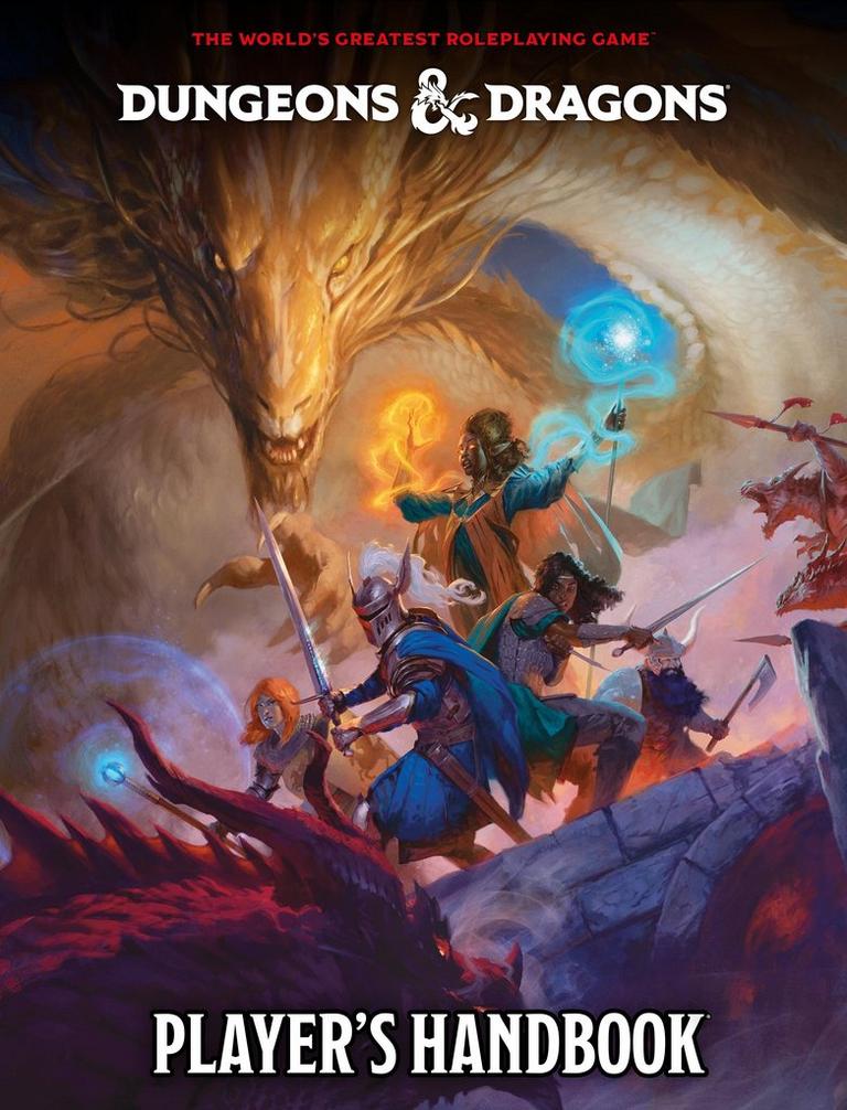 F. Wesley Schneider, Jeremy Crawford, Christopher Perkins, James Wyatt, Ben Petrisor, Ray Winninger, Makenzie De Armas: 2024 Player’s Handbook (Dungeons & Dragons Core Rulebook) (Hardcover, 2024, ‎ Wizards of the Coast)