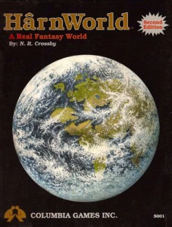 N. Robin Crossby: Hârnworld: a real fantasy world (1990, Columbia Games)